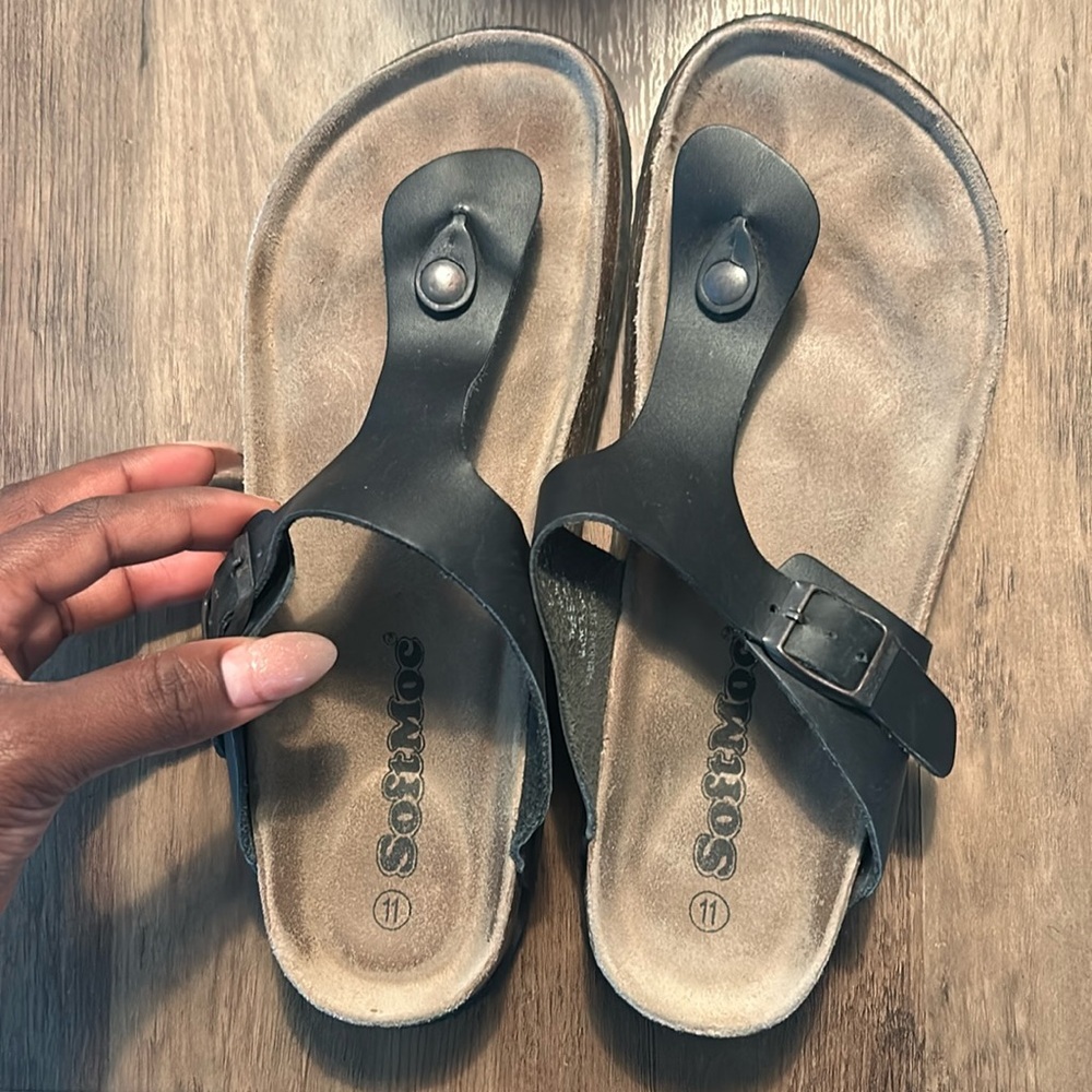 Comfy casual “Birkenstocks”/softmoc